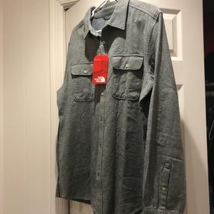 NEW North Face button down